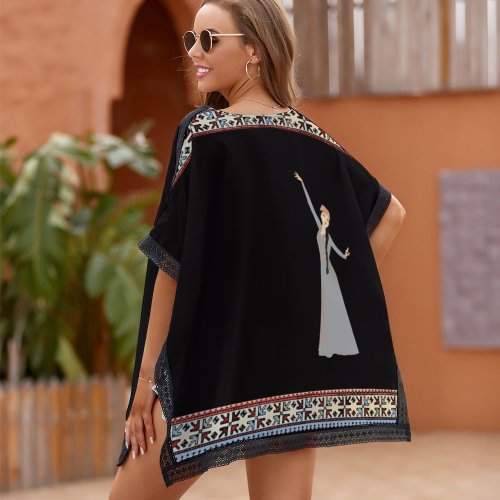 Armenian Artwork beach swim cover Swimsuit Cover Up