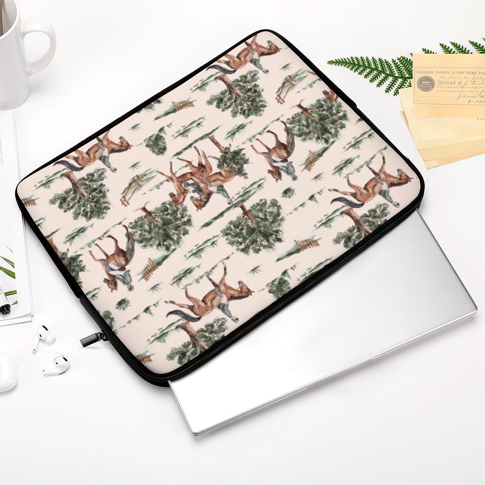 Equestrian Horses Laptop Sleeve Laptop Sleeve (Multiple Sizes)