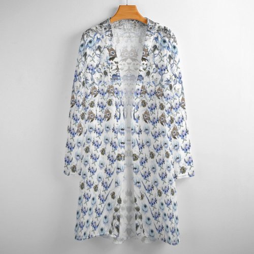 Medium length cardigan Women's Mid-Length Cardigan (NZ060)