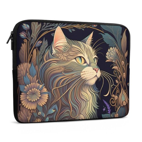 Mystic Cat laptop sleeve Laptop Sleeve (Multiple Sizes)