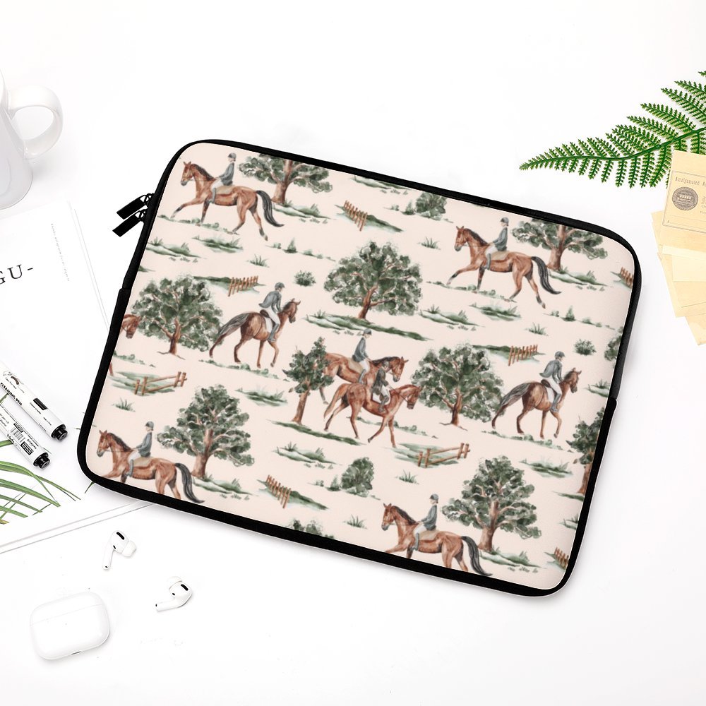 Equestrian Horses Laptop Sleeve Laptop Sleeve (Multiple Sizes)