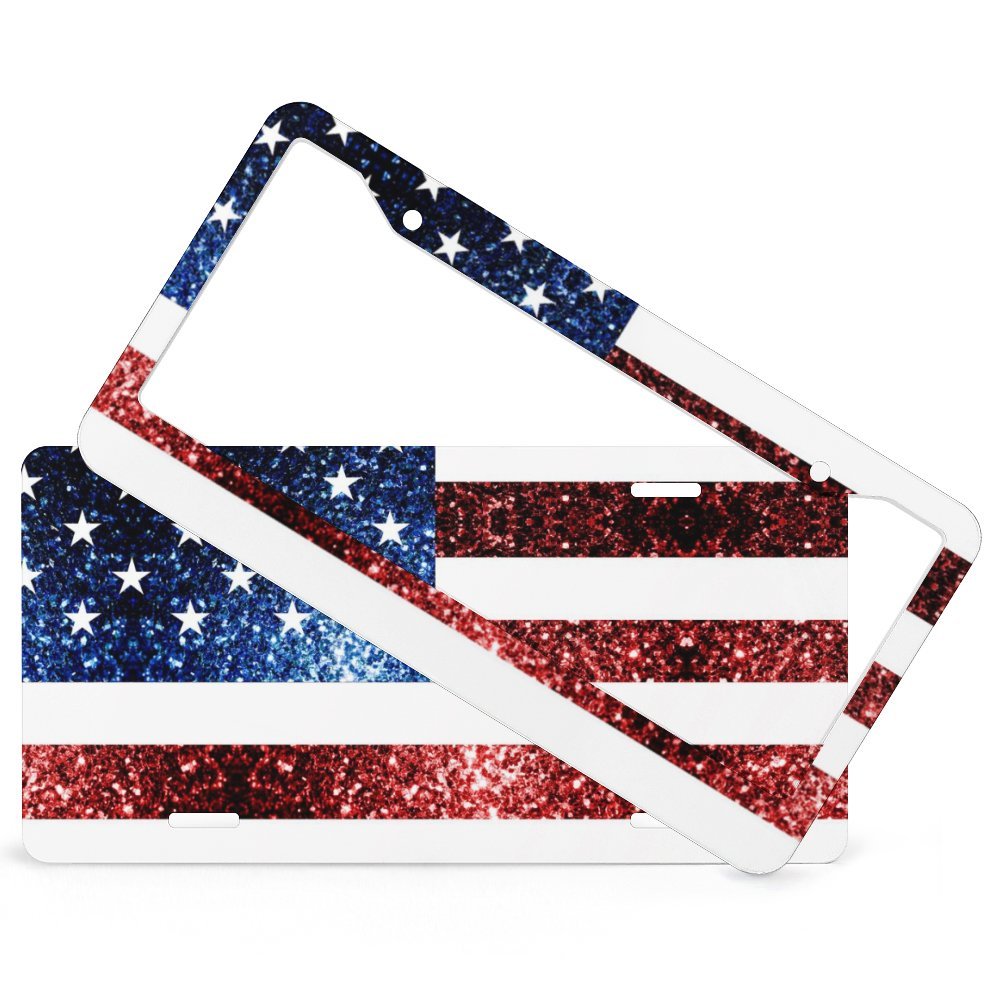 Sparkly USA flag America Red White Blue faux Sparkles patriotic bling ...