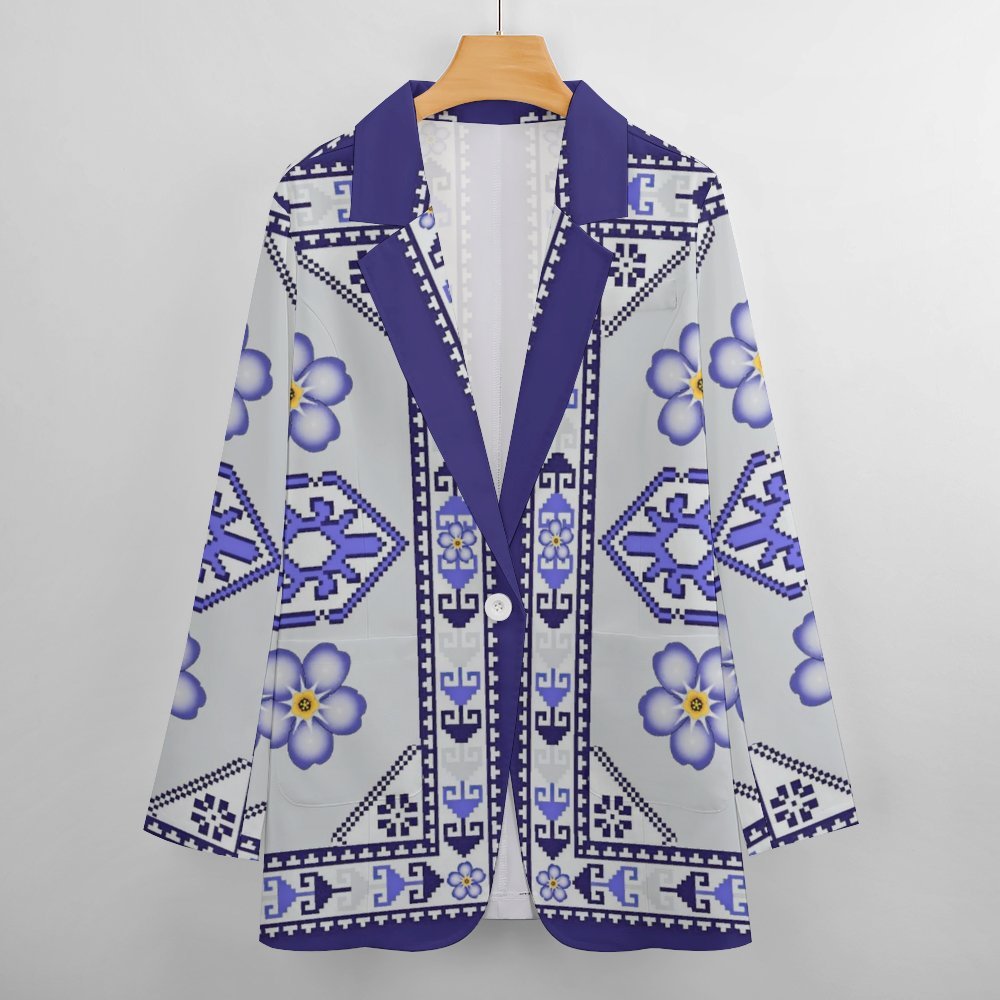 Armenian Folk Art Women's casual suit All Over Print Women's Blazer